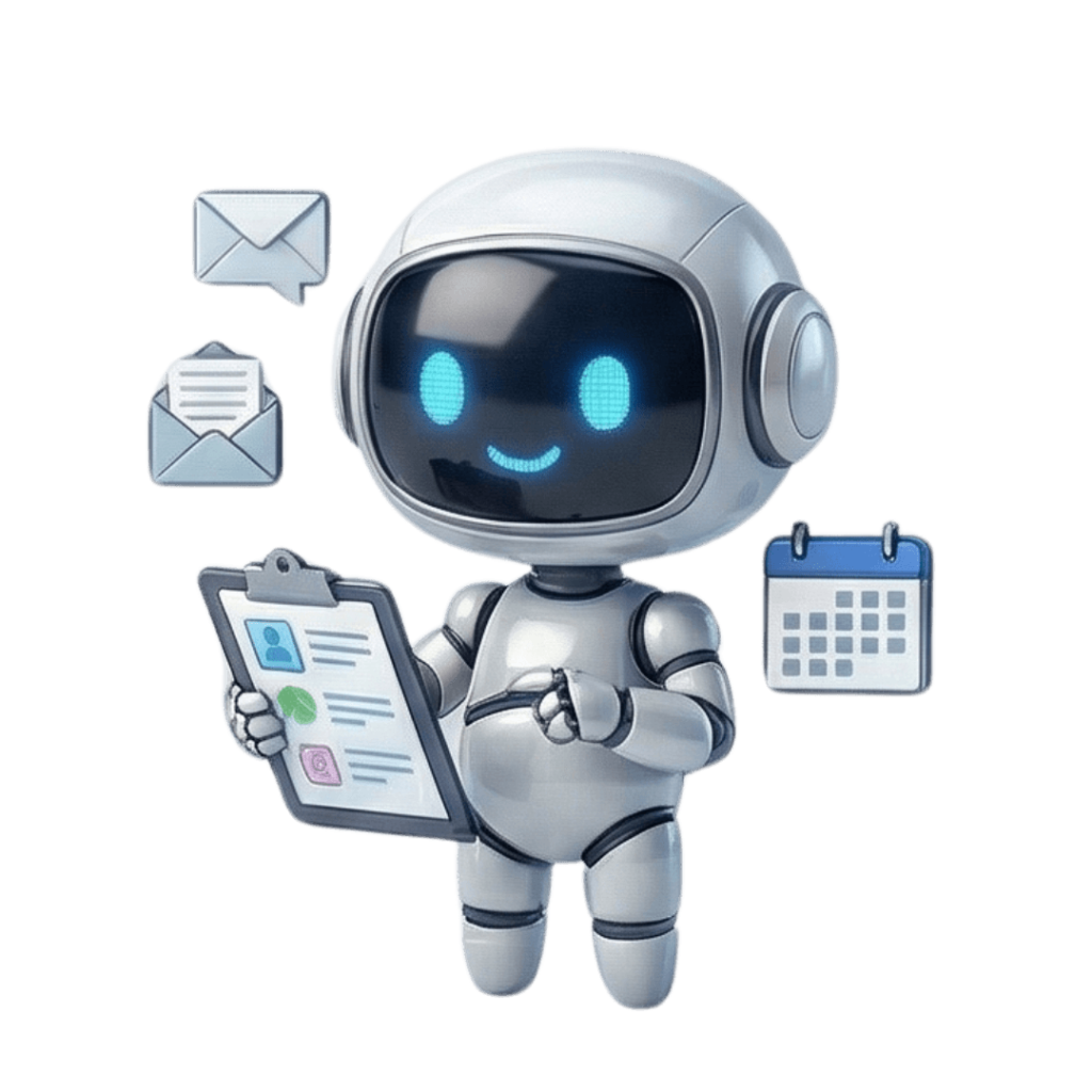 Sera AI appointment setter from ReplaceMyselfAI managing emails and scheduling meetings.